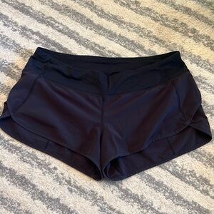 Lululemon Speed Shorts, Size 10